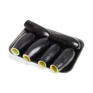 Hollow Eggplant Long plate 8-9 pcs